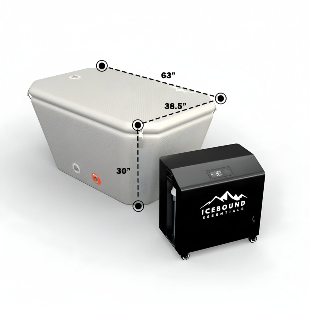 Endurance Plunge + Chiller | Cold Plunge Tub | WiFi + Ozone | 37–107°F